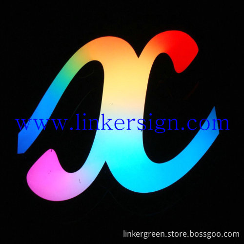 3d led channel letter/ stainless steel letter